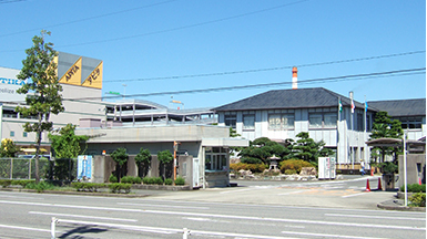 北岡崎駅周辺の風景