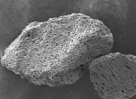 粒状活性炭 電子顕微鏡写真