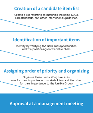 Priority issue specification process