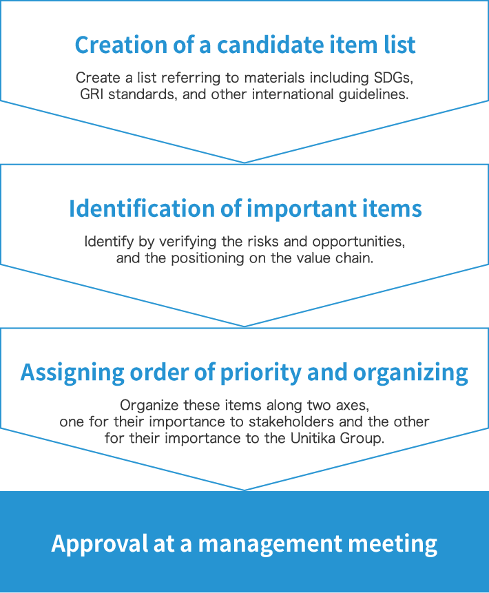 Priority issue specification process